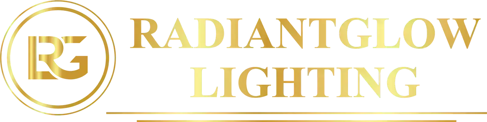 RadiantGlow Lighting Logo