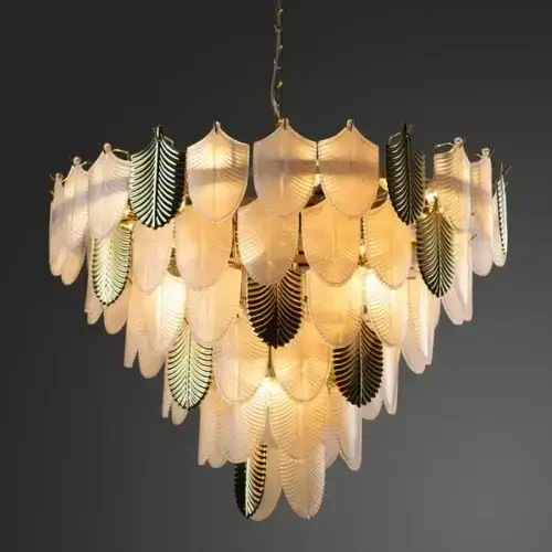 Buy Celestine Leaf Chandelier online India